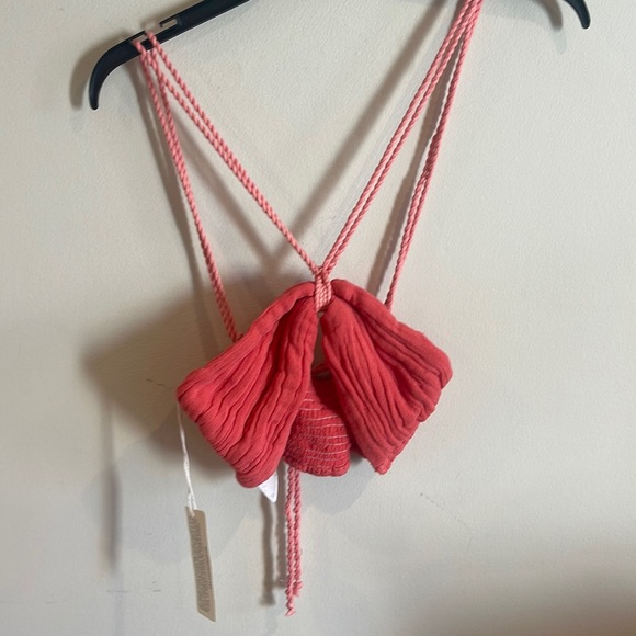jen's pirate booty pink bandeau pink red NWT‎ - Picture 1 of 5